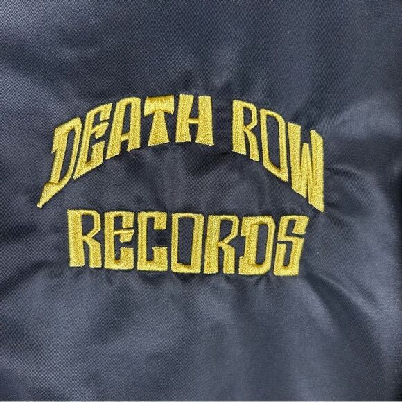Death Row Records Men’s Long Bomber Limited Edition Jacket Sz 3X Snoop Dogg NEW - Picture 13 of 15